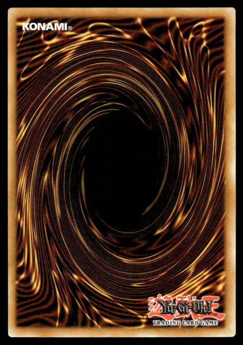 Yu-Gi-Oh! trading card back with brown and gold vortex for Morphtronic Converter