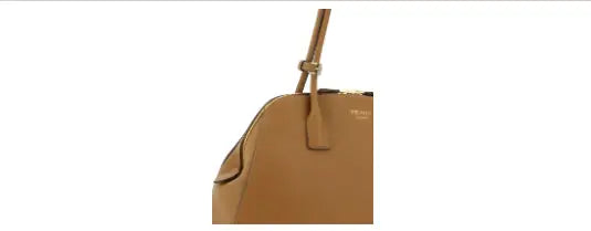 PRADA brown leather SHOULDER BAG ITALY - Handbags