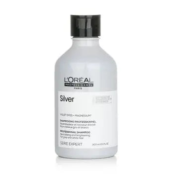 Professionnel Serie Expert - Silver Violet Dyes + Magnesium Neutralising and Brightening Shampoo (For Grey and White