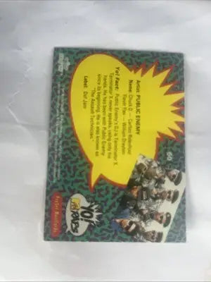 Public Enemy Pro Set MusiCards Yo! MTV Raps #60 trading card display image