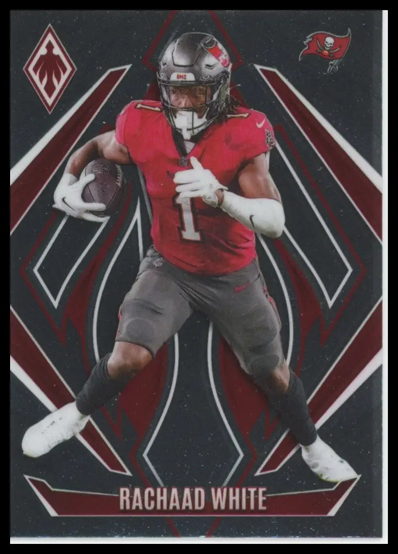 Rachaad White NFL trading card from Panini Phoenix 2024 Tampa Bay Buccaneers collection