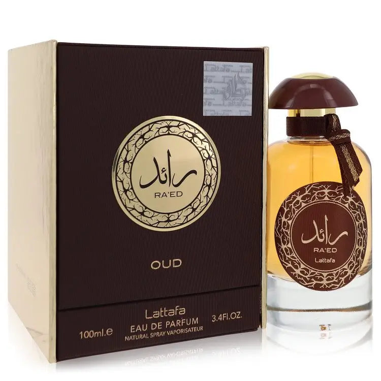 Raed Oud by Lattafa - Eau De Parfum Spray (Unisex) 3.4 oz - Women / Medium - Eau De Parfum Spray (Unisex) 3.4 oz