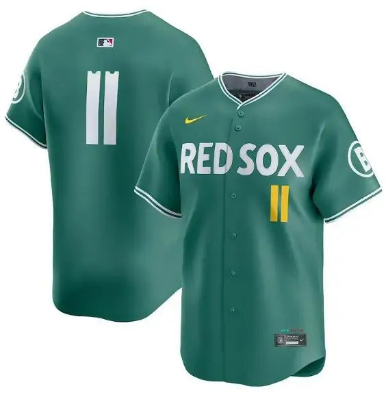 Green Rafael Devers Boston Red Sox Nike 2025 City Connect Limited Player Jersey