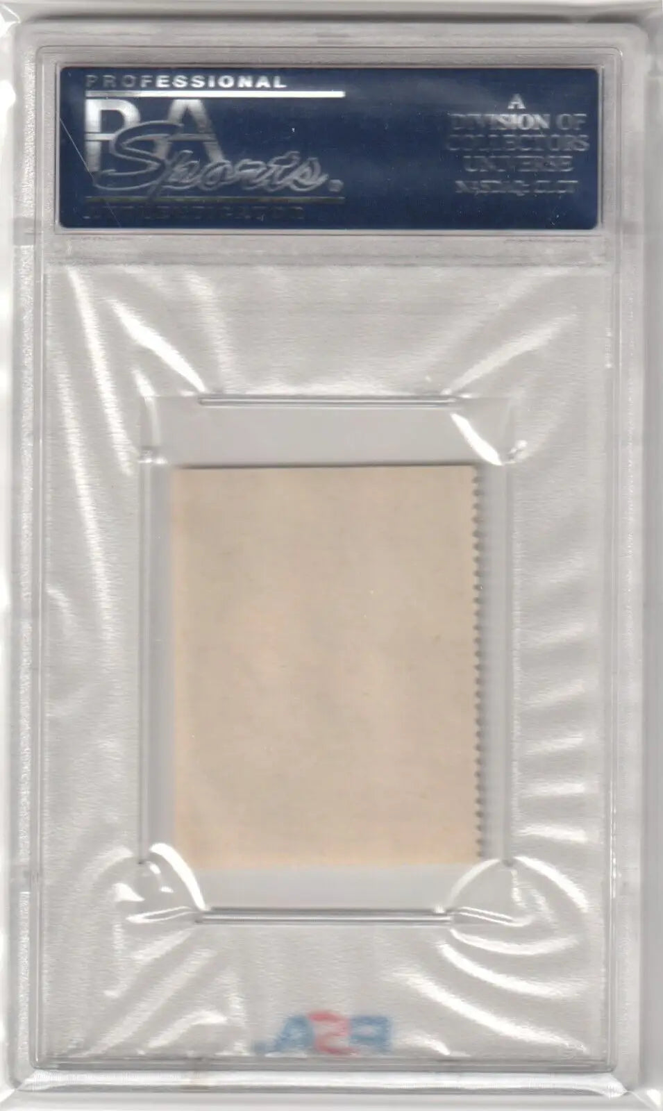Graded Ralph Kiner Eureka Sportstamp in plastic case from Columbia Hobby PSA 7 NM