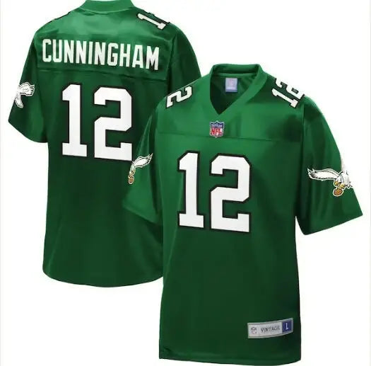Green Randall Cunningham Philadelphia Eagles NFL Pro Line Retired Player Jersey