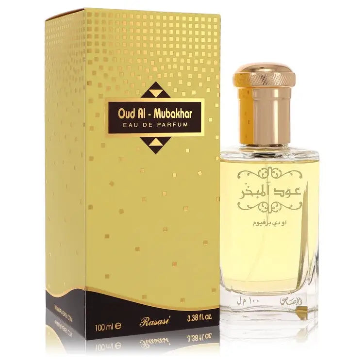 Rasasi Oud Al Mubakhar by Rasasi - Eau De Parfum Spray (Unisex) 3.3 oz - Women / Medium - Eau De Parfum Spray (Unisex)