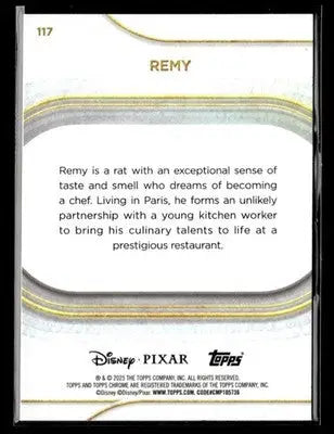 ? Remy — 2025 Topps Chrome Disney #117 ? - Trading Card
