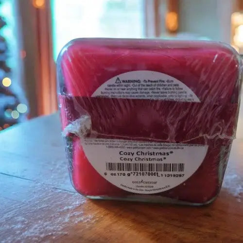 Retired GOLD CANYON CANDLES 6oz Cozy Christmas ID:79519 ID:79519