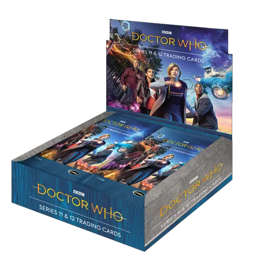 Doctor Who trading card display box for Rittenhouse 2022 limited edition numbered boxes