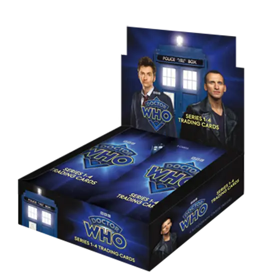 Rittenhouse 2023 Doctor Who Hobby Box featuring Christopher Eccleston and David Tennant