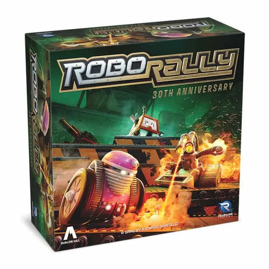 Robo Rally 30th Anniversary Edition board game with limited print run and deluxe components