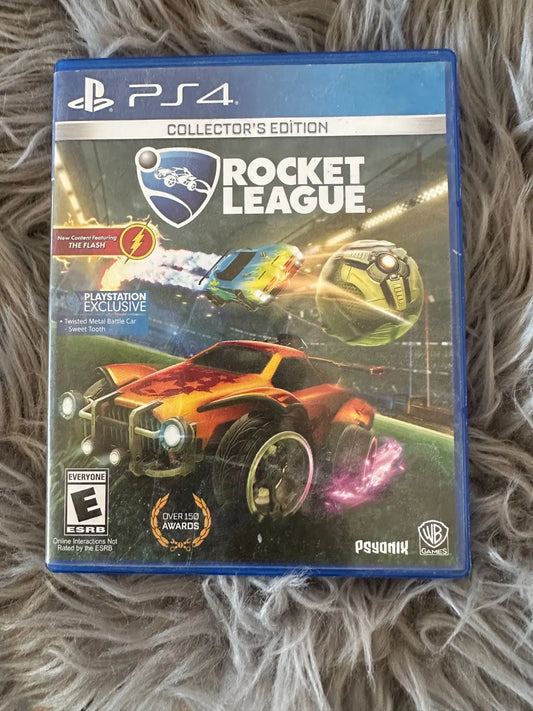 Rocket League Ultimate Edition for PS4 showing the Rocket League Collector’s Edition game