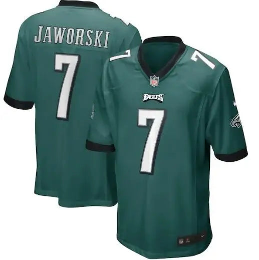 Green Philadelphia Eagles Ron Jaworski #7 Nike Game Retired Player Jersey