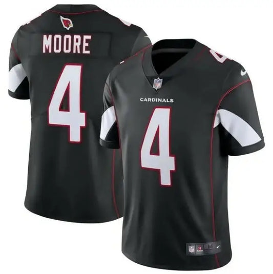 Black Arizona Cardinals Rondale Moore Nike Alternate Vapor Limited Jersey with MOORE and number 4