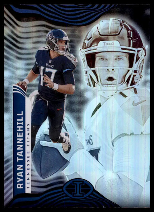 Ryan Tannehill football card from Panini Illusions 2022 Tennessee Titans collection