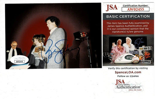 Autographed Ryne Sandberg photo with JSA Basic Certification from Winter Meetings