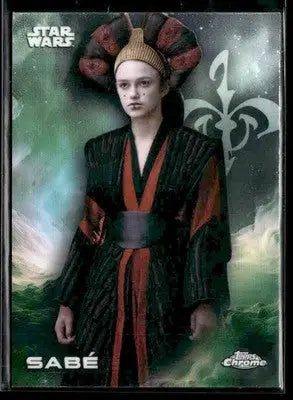 ? Sabé — 2025 Topps Chrome Star Wars #159 ?