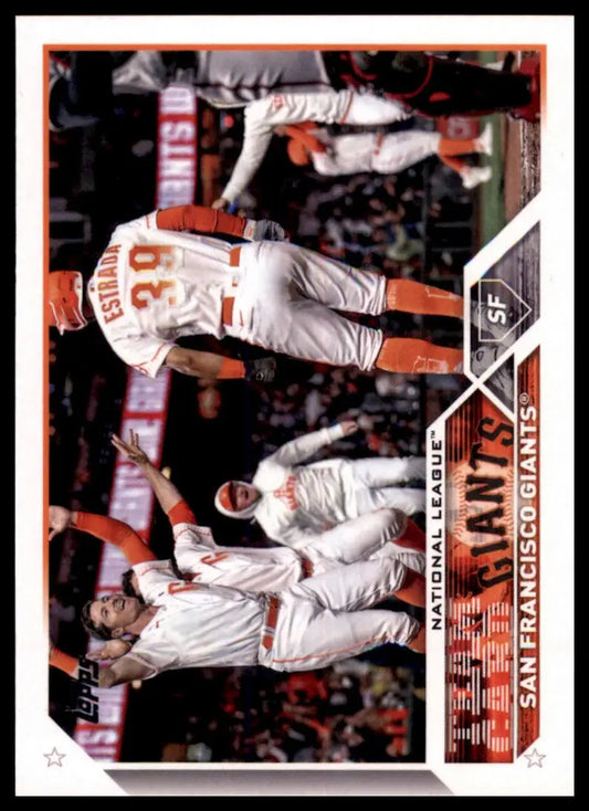 San Francisco Giants 2023 Topps baseball card featuring San Francisco Giants player