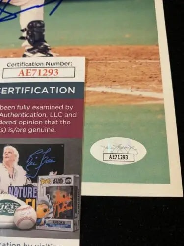 Sean Berry Autographed Signed 8x10 Houston Astros Photo with JSA COA Authenticity
