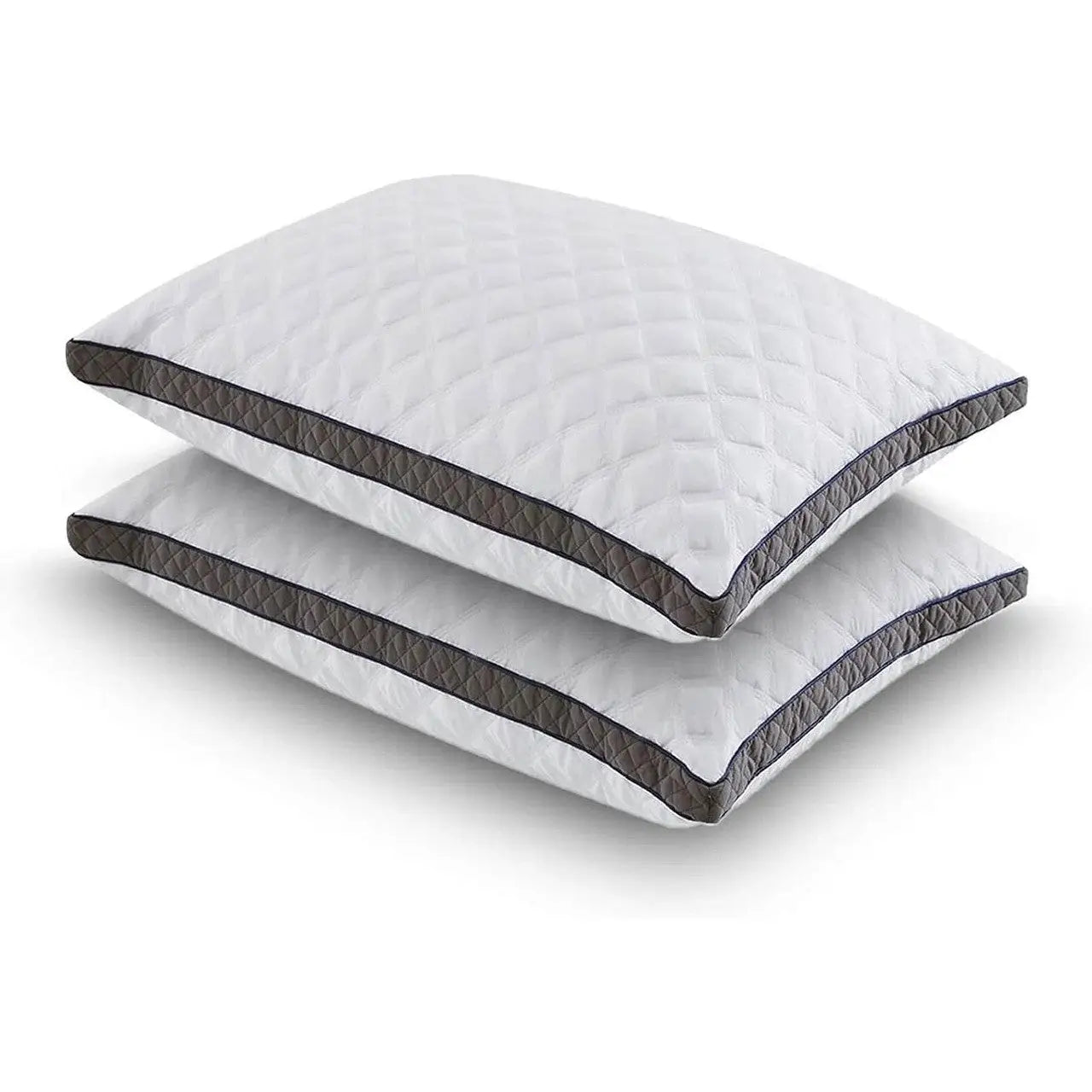 Set of 2 Standard Shredded Memory Foam Polyester Pillow with Removeable Cover - Pillows