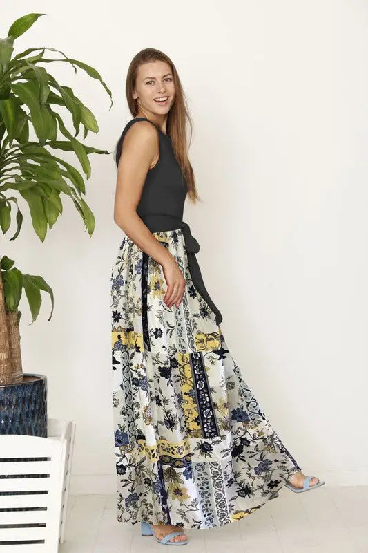 Sizes 2XL & 3XL ONLY Sleeveless Handkerchief Woven Maxi Day Dress USA ?? - Day dress
