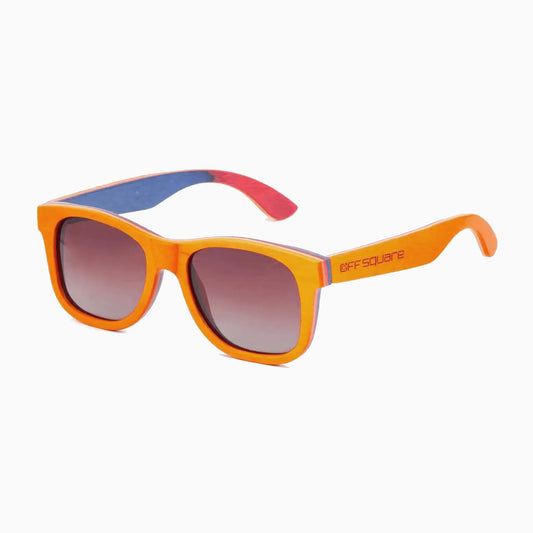Slide Recycled Skateboard Geel - Yellow / Medium - Sunglasses