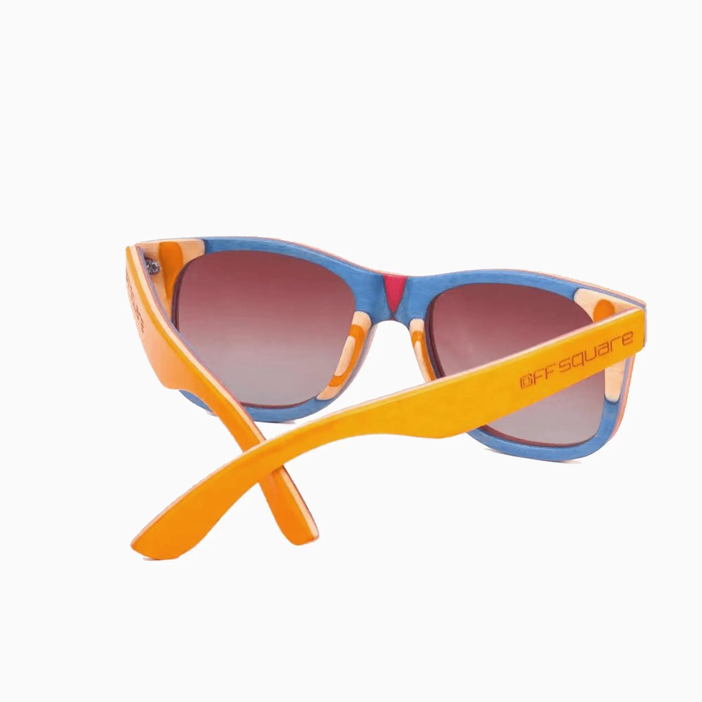 Slide Recycled Skateboard Geel - Yellow / Medium - Sunglasses