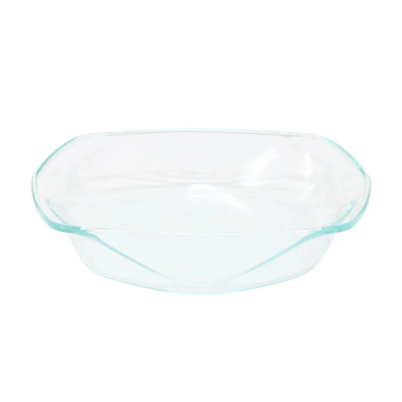 Soho Lounge Carnegie Hill 12 inch x 10 Inch x 2.6 Inch Tempered Glass Roaster Pan with Built-in Han - Roaster Pan