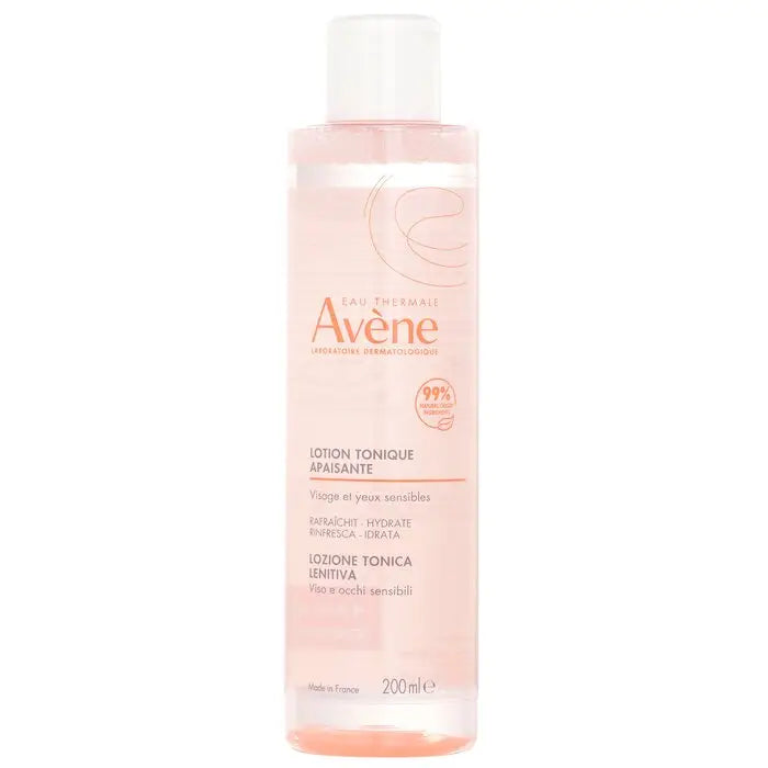 Avène Soothing Toning Lotion for sensitive skin in a 200ml bottle, gentle toning lotion