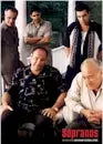 Promotional poster of five men from The Sopranos in a convention exclusive promo card