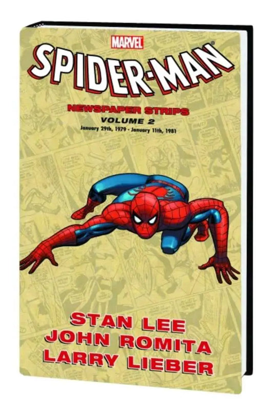 Spider-Man Newspaper Strips Hardcover Volume 02 featuring John Romita and Stan Lee