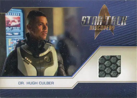 Relic costume card featuring Wilson Cruz as Dr. Culber from Star Trek: Discovery