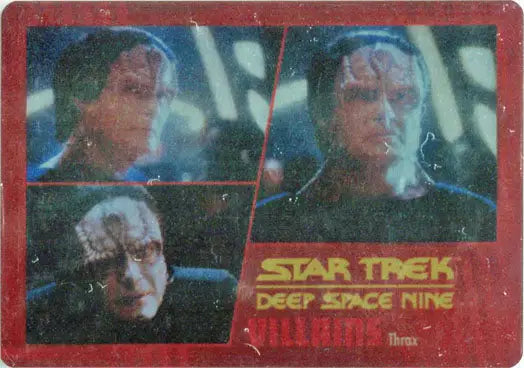 Star Trek DS9 Heroes & Villains trading card featuring unique characters from the series