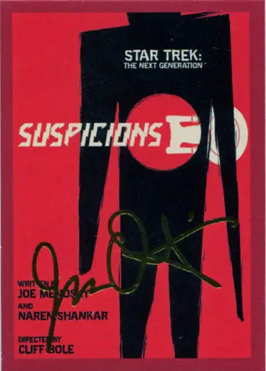 Star Trek TNG Portfolio Prints S2 Card 148 Gold Foil Stamped Parallel 071 of 125 - Trading Card