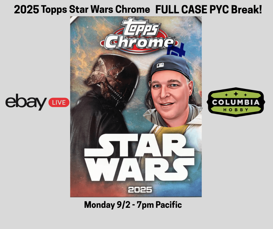 Star Wars Chrome Hobby Box (Topps 2025) | Columbia Sports Cards