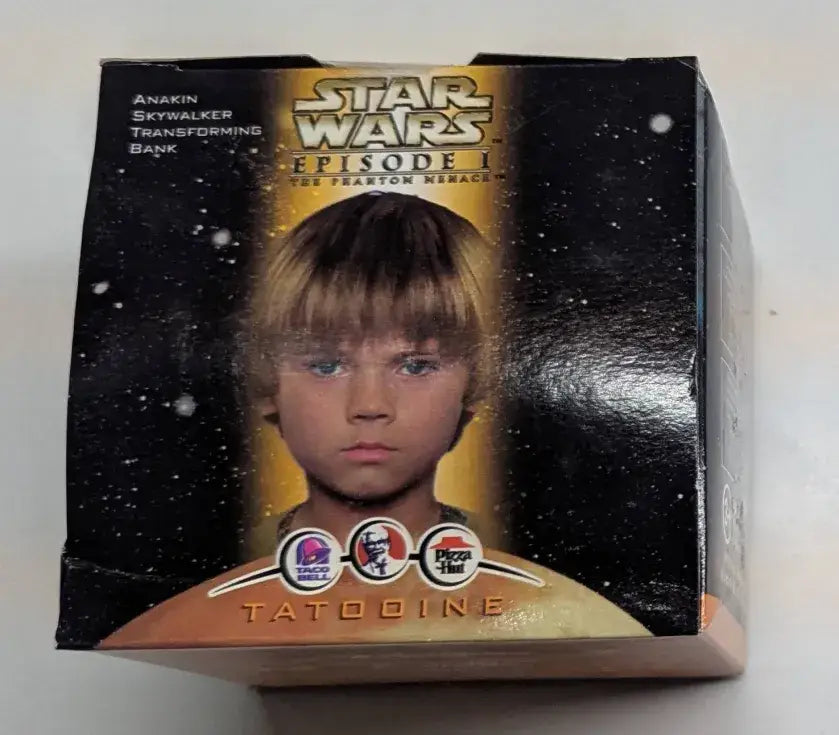 Star Wars Episode 1 Defeat the Dark Side: Taco Bell Tatooine - Anakin Skywalker Transforming Bank - Action Figure