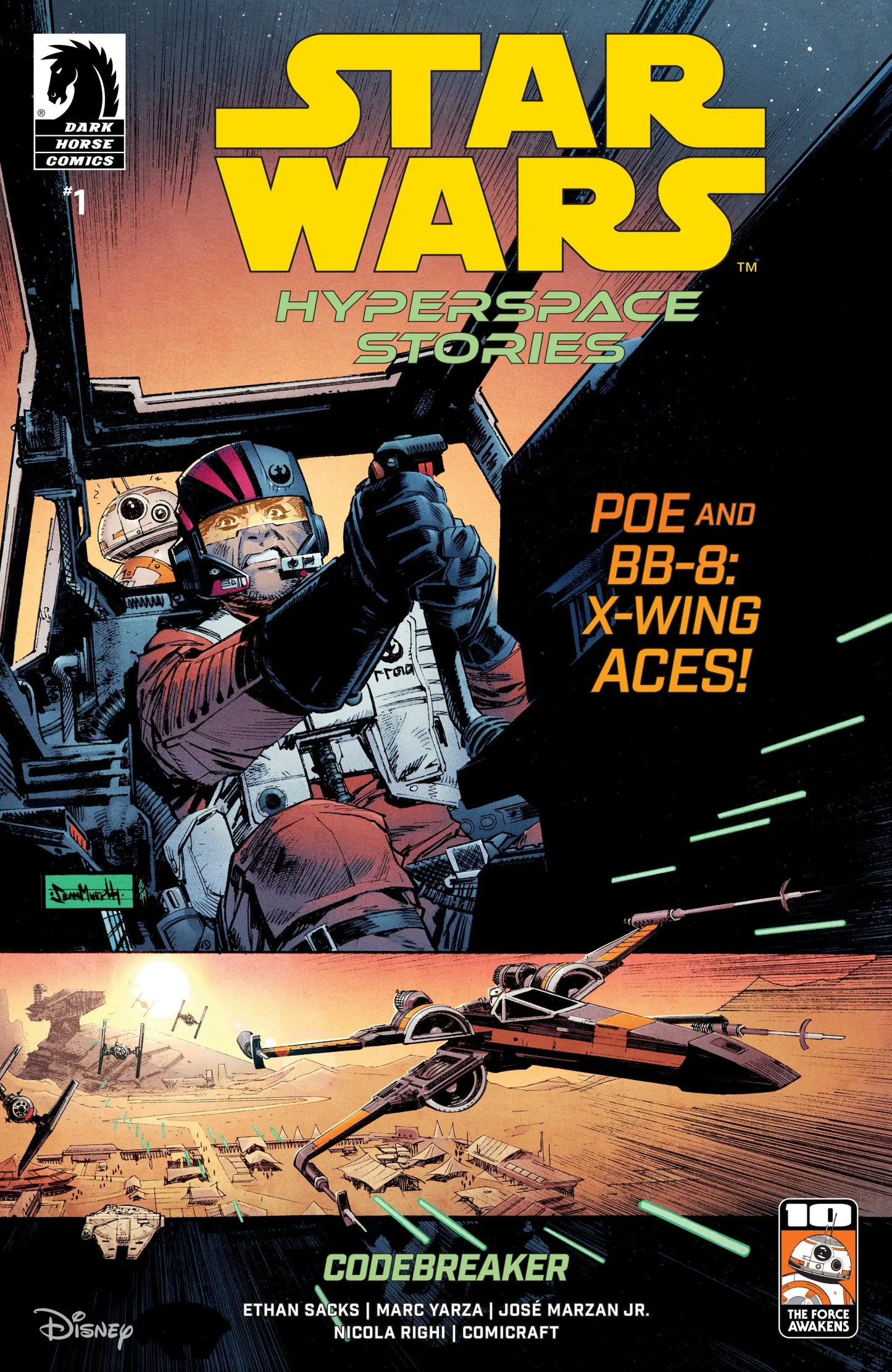 Star Wars Hyperspace Stories Codebreaker #1 comic book cover by Sean Gordon Murphy