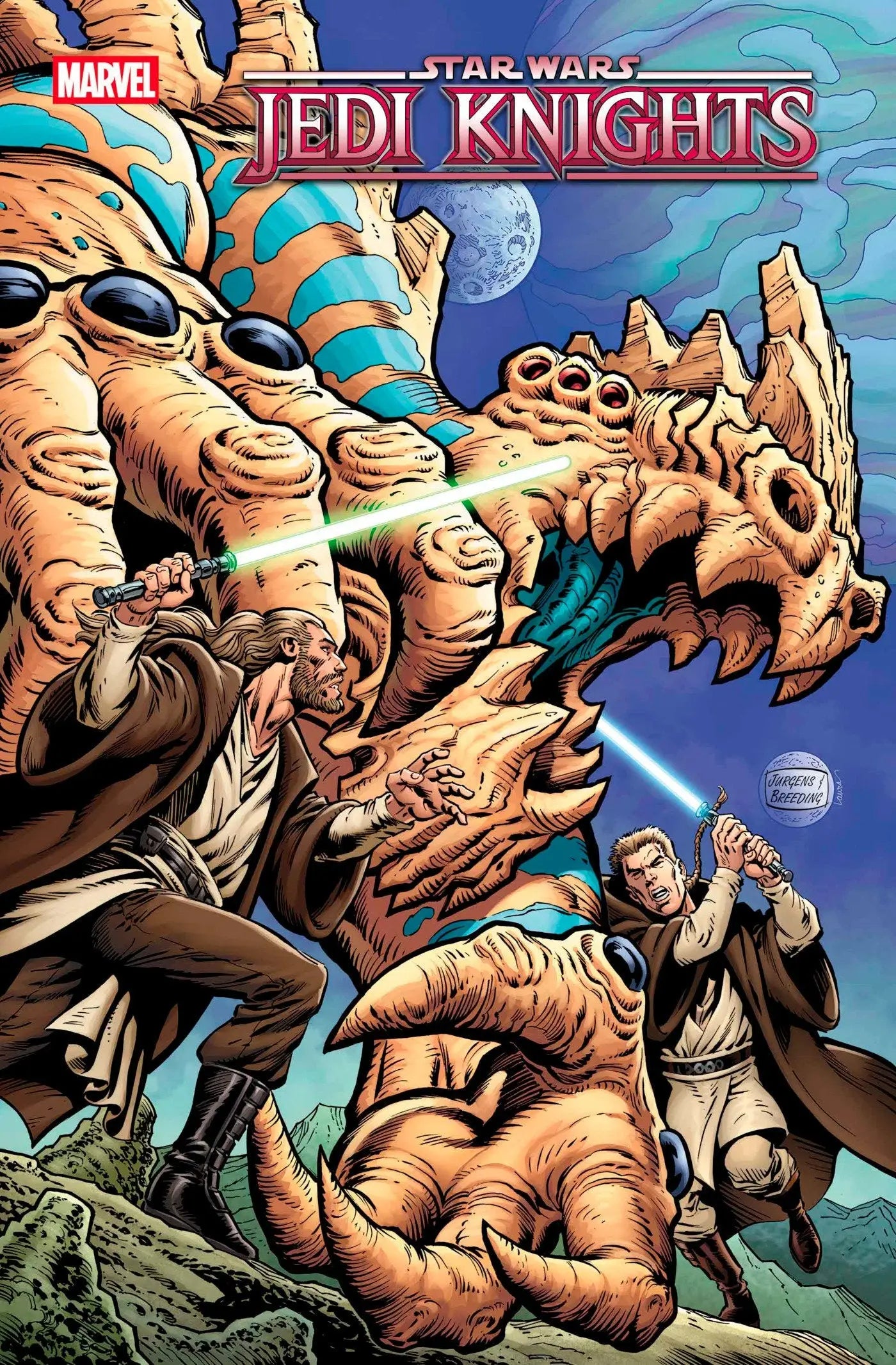 Star Wars Jedi Knights comic book Dan Jurgens Classic Homage Variant display
