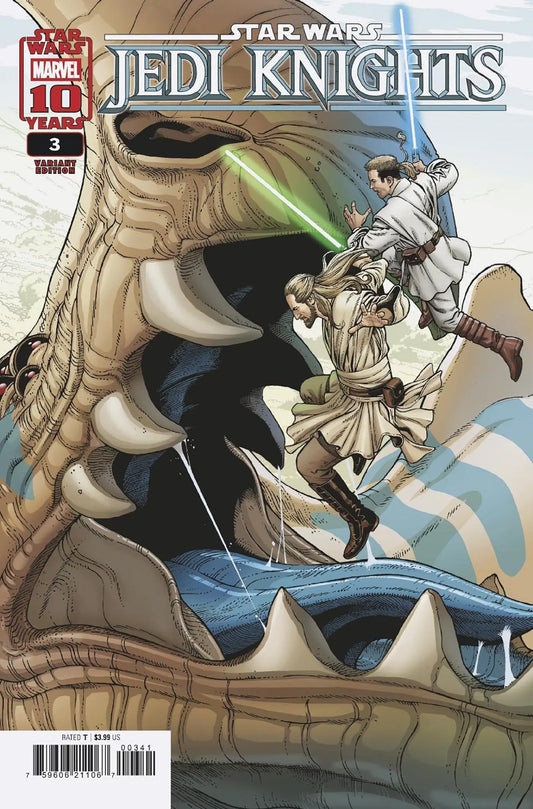 Star Wars Jedi Knights comic book featuring Jedi Stars Wars Jedi Knights artwork