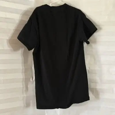Black short sleeve Star Wars Mandalorian The Child T-Shirt on hanger