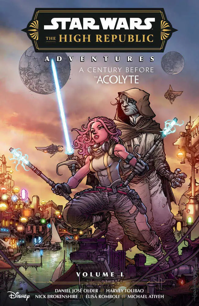 Comic book cover of Star Wars: The High Republic Adventures Phase III Volume 1