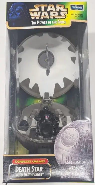 Star Wars Death Star toy from the Complete Galaxy collection featuring Darth Vader