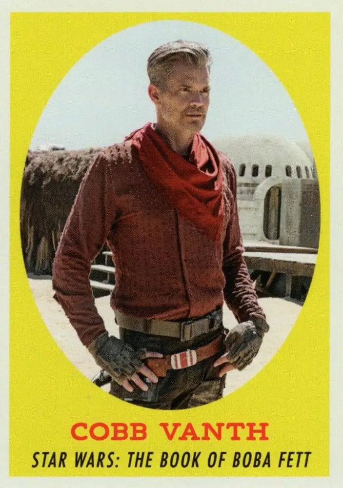 Star Wars Trading Card featuring Cobb Vanth from The Book of Boba Fett 2023