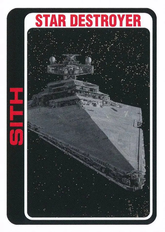 Star Wars Throwback Thursday Card #60 featuring Star Destroyer from 1978 baseball cards