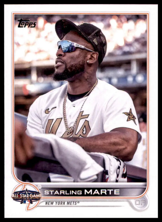 Starling Marte baseball card from Topps Update 2022 MLB All-Star Game collection