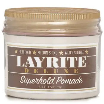 Superhold Pomade (High Hold Medium Shine Water Soluble) - 120g/4.25oz - 120g/4.25oz / 1 - Hair Care
