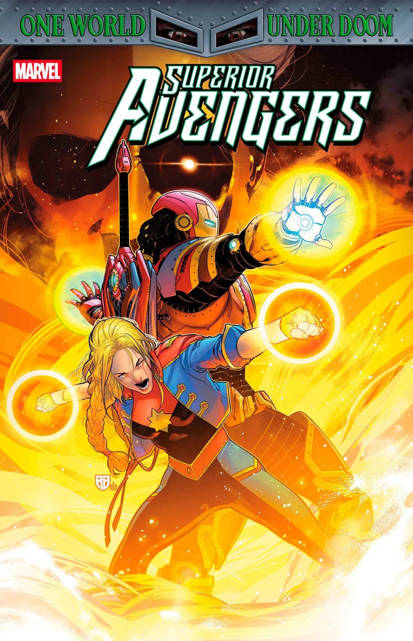 Superior Avengers comic book featuring Doom displayed in Superior Avengers #3
