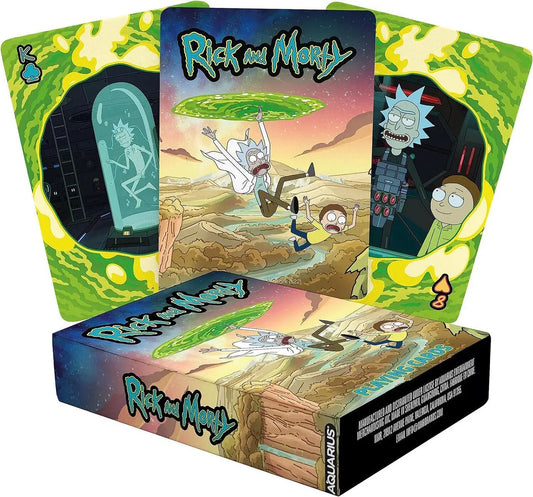 Themed Rick and Morty Standard Playing Cards - Family Games