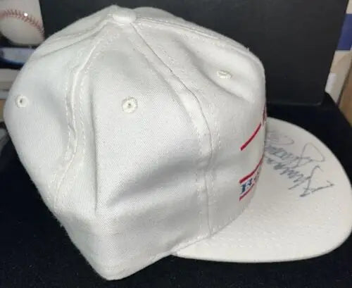 White Thurman Thomas autographed snapback cap from the Buffalo Bills