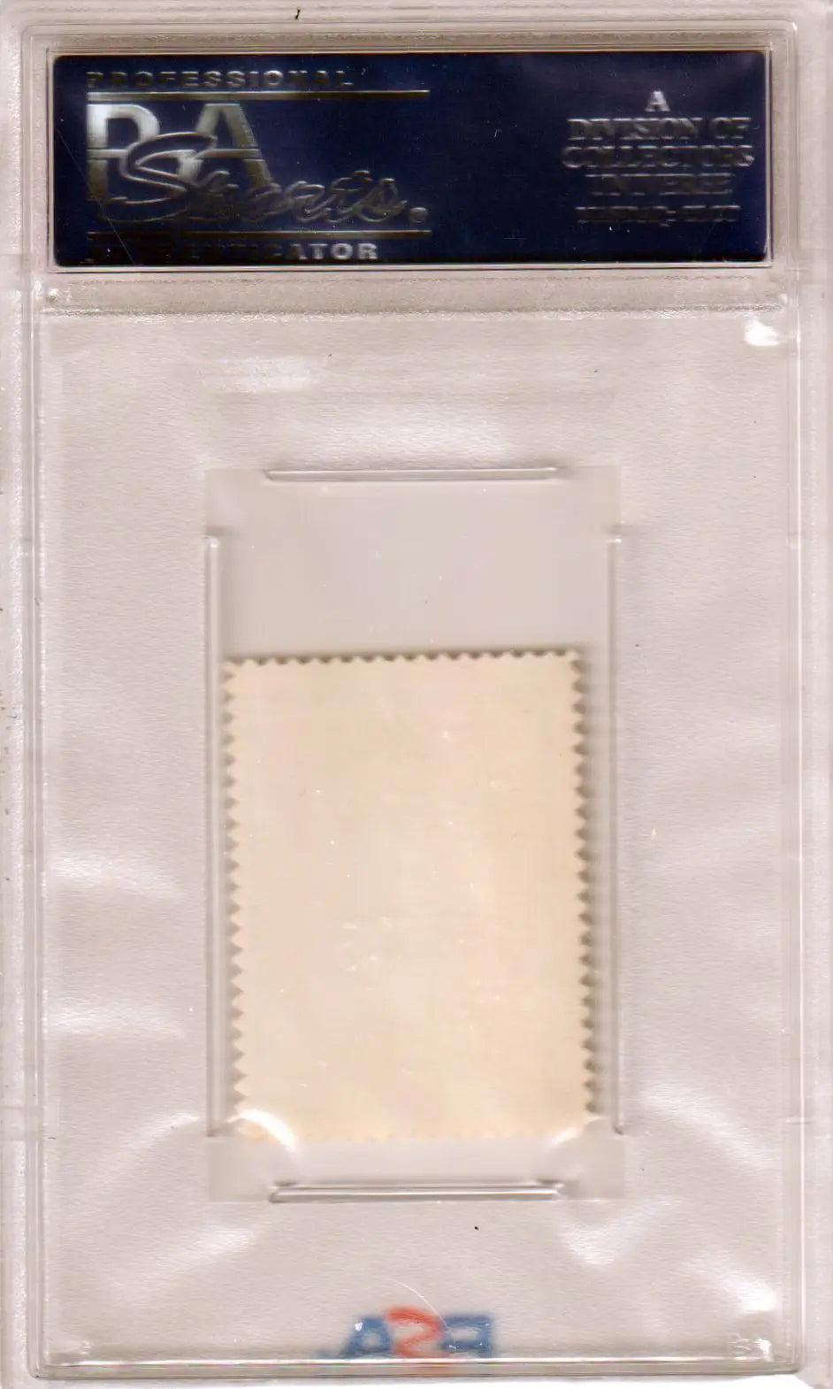 Graded postage stamp featuring Tony Kubek from Topps Stamps collection, ideal for Columbia Hobby